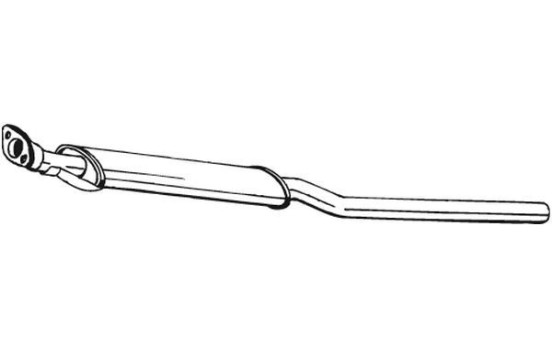 Middle Silencer 228-625 Bosal, Image 2
