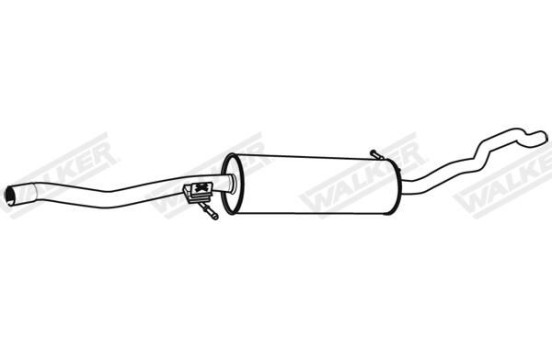 Middle Silencer 22801 Walker, Image 2