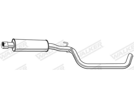 Middle Silencer 22880 Walker, Image 2