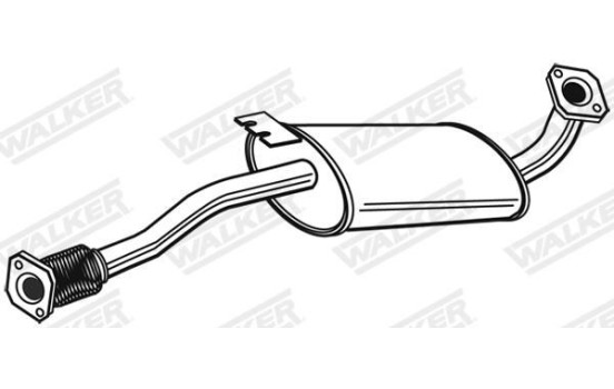 Middle Silencer 22979 Walker, Image 2