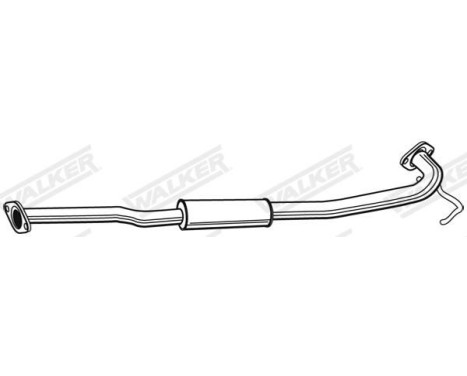 Middle Silencer 22990 Walker, Image 2