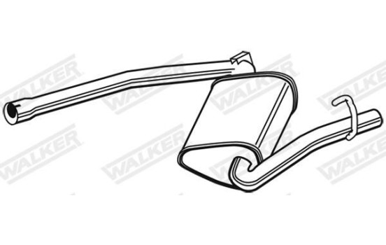 Middle Silencer 23054 Walker, Image 2