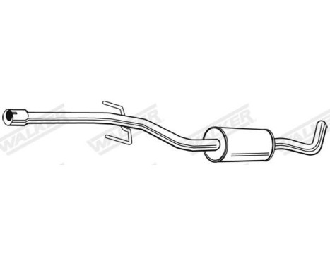 Middle Silencer 23085 Walker, Image 2