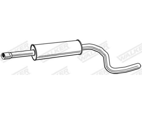 Middle Silencer 23167 Walker