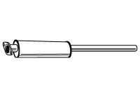 Middle Silencer 23210 Walker