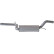 Middle Silencer 233-083 Bosal, Thumbnail 2