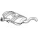 Middle Silencer 233-483 Bosal, Thumbnail 2