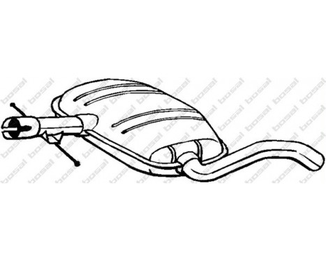 Middle Silencer 233-703 Bosal
