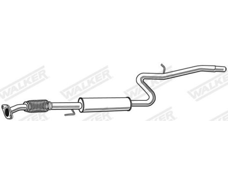 Middle Silencer 23323 Walker, Image 2