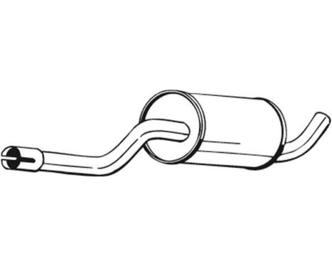 Middle Silencer 235-017 Bosal, Image 2