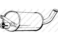 Middle Silencer 235-909 Bosal