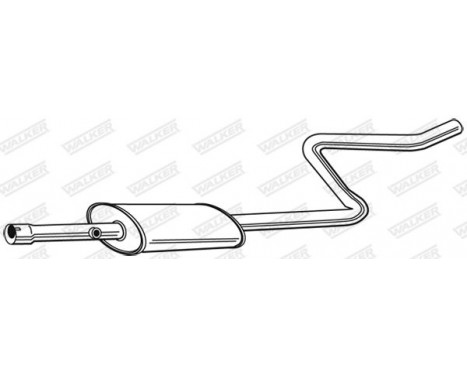 Middle Silencer 23663 Walker