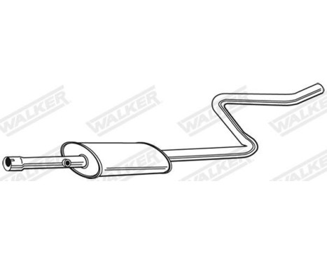Middle Silencer 23663 Walker, Image 2