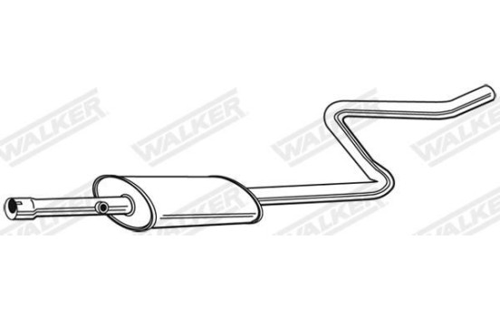 Middle Silencer 23663 Walker