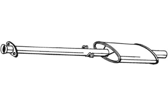 Middle Silencer 278-021 Bosal, Image 2