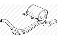 Middle Silencer 278-047 Bosal