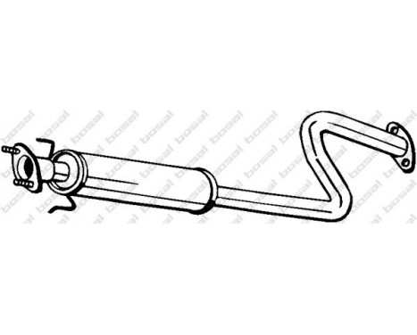 Middle Silencer 278-111 Bosal