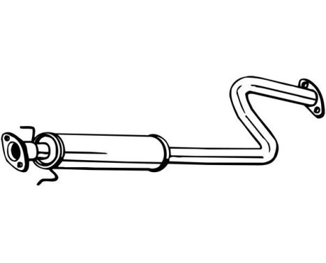 Middle Silencer 278-111 Bosal, Image 2