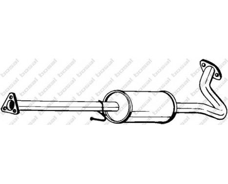Middle Silencer 278-127 Bosal