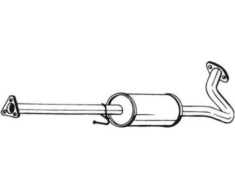 Middle Silencer 278-127 Bosal, Image 2