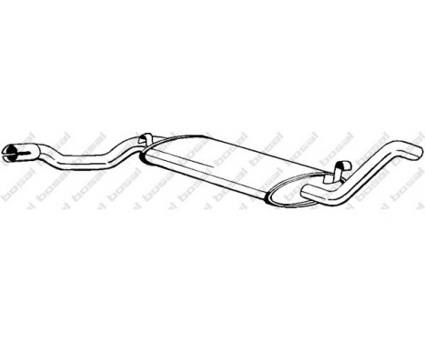 Middle Silencer 278-277 Bosal