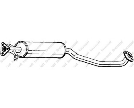 Middle Silencer 278-471 Bosal
