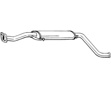 Middle Silencer 278-791 Bosal, Image 2