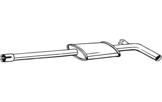 Middle Silencer 278-911 Bosal, Image 2