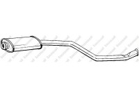 Middle Silencer 279-095 Bosal