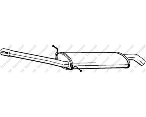 Middle Silencer 279-165 Bosal