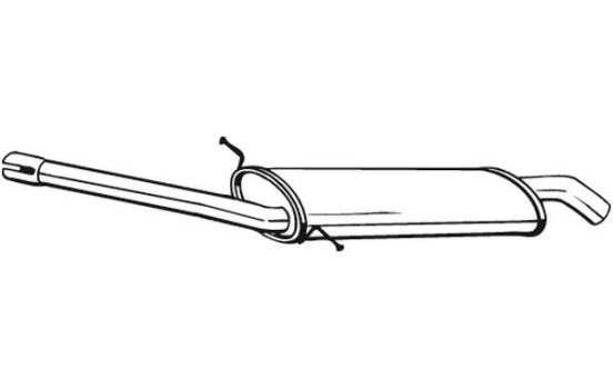 Middle Silencer 279-165 Bosal, Image 2