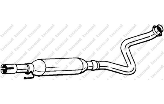 Middle Silencer 279-177 Bosal