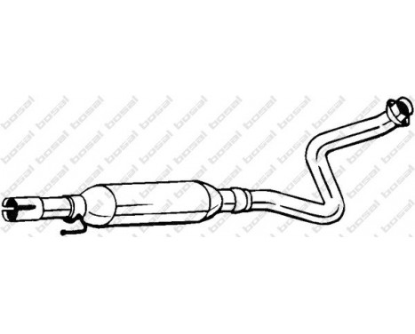 Middle Silencer 279-183 Bosal