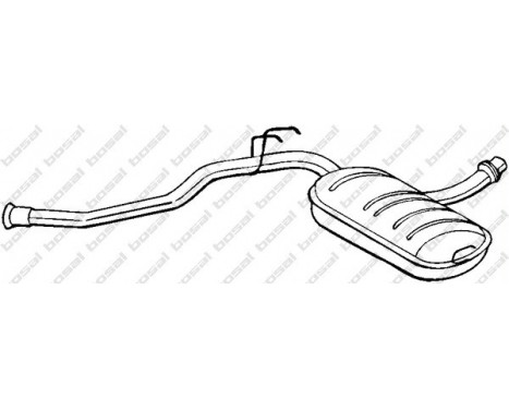 Middle Silencer 279-209 Bosal