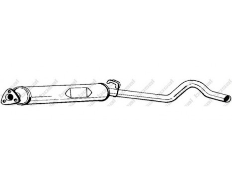 Middle Silencer 279-305 Bosal