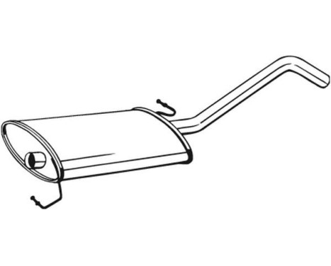 Middle Silencer 279-441 Bosal, Image 2