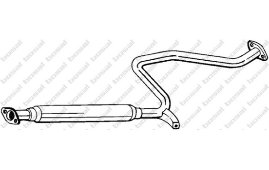 Middle Silencer 279-685 Bosal