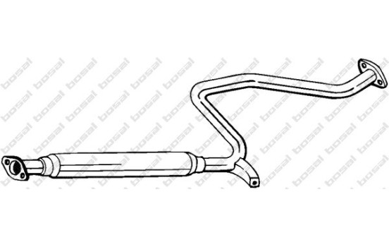 Middle Silencer 279-687 Bosal