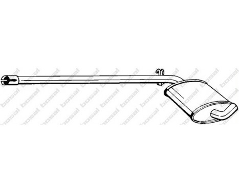 Middle Silencer 279-695 Bosal