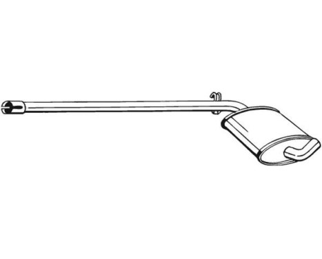Middle Silencer 279-695 Bosal, Image 2