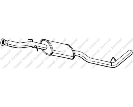 Middle Silencer 279-701 Bosal