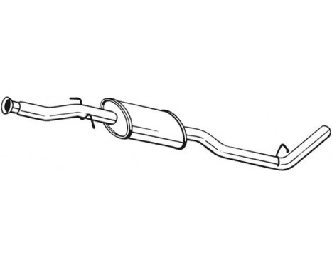 Middle Silencer 279-725 Bosal, Image 2