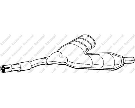 Middle Silencer 280-037 Bosal