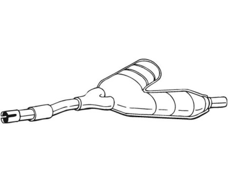 Middle Silencer 280-037 Bosal, Image 2