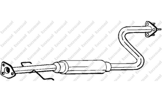 Middle Silencer 280-047 Bosal