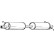 Middle Silencer 280-051 Bosal, Thumbnail 2