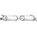 Middle Silencer 280-057 Bosal
