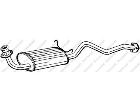 Middle Silencer 280-157 Bosal