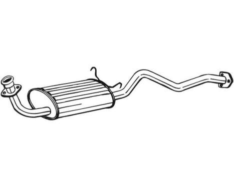 Middle Silencer 280-157 Bosal, Image 2