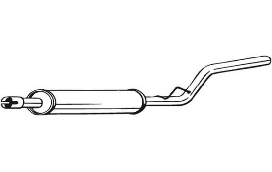 Middle Silencer 280-165 Bosal